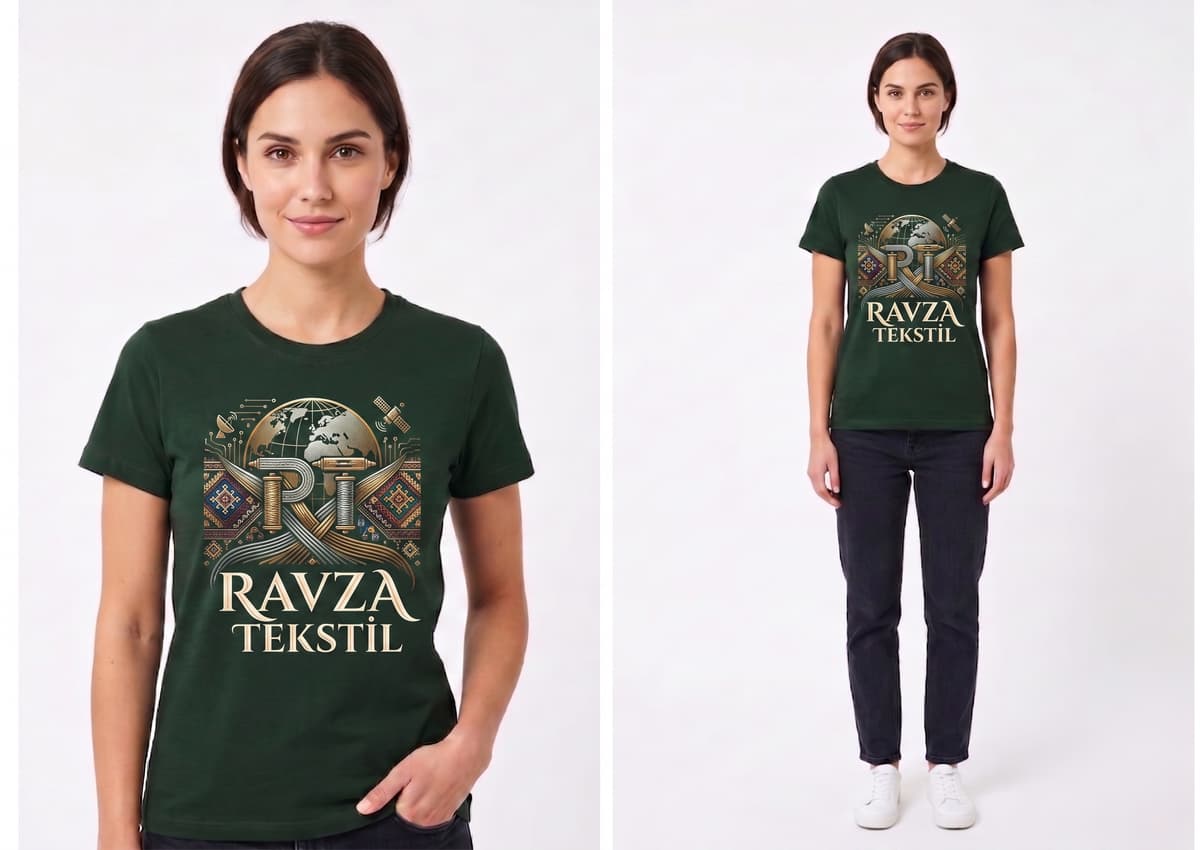 Baskılı Tişört Kadın