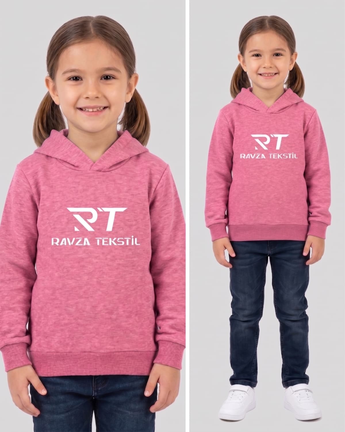Çocuk Kapşonlu Sweatshirt (Hoodie)